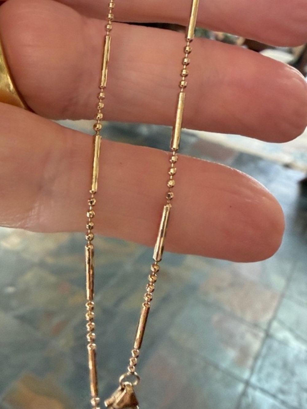 14 karat gold bracelet